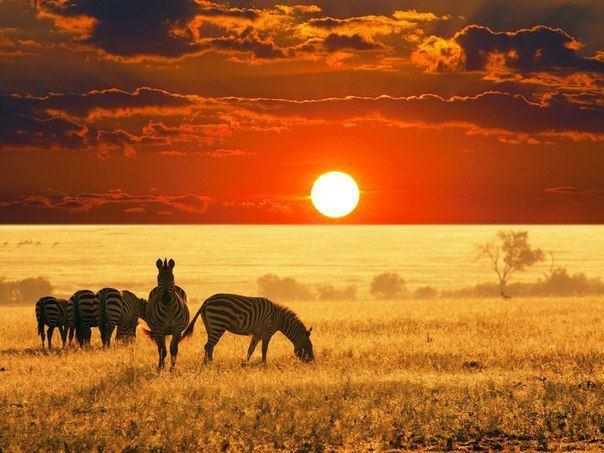 Panorami in Namibia