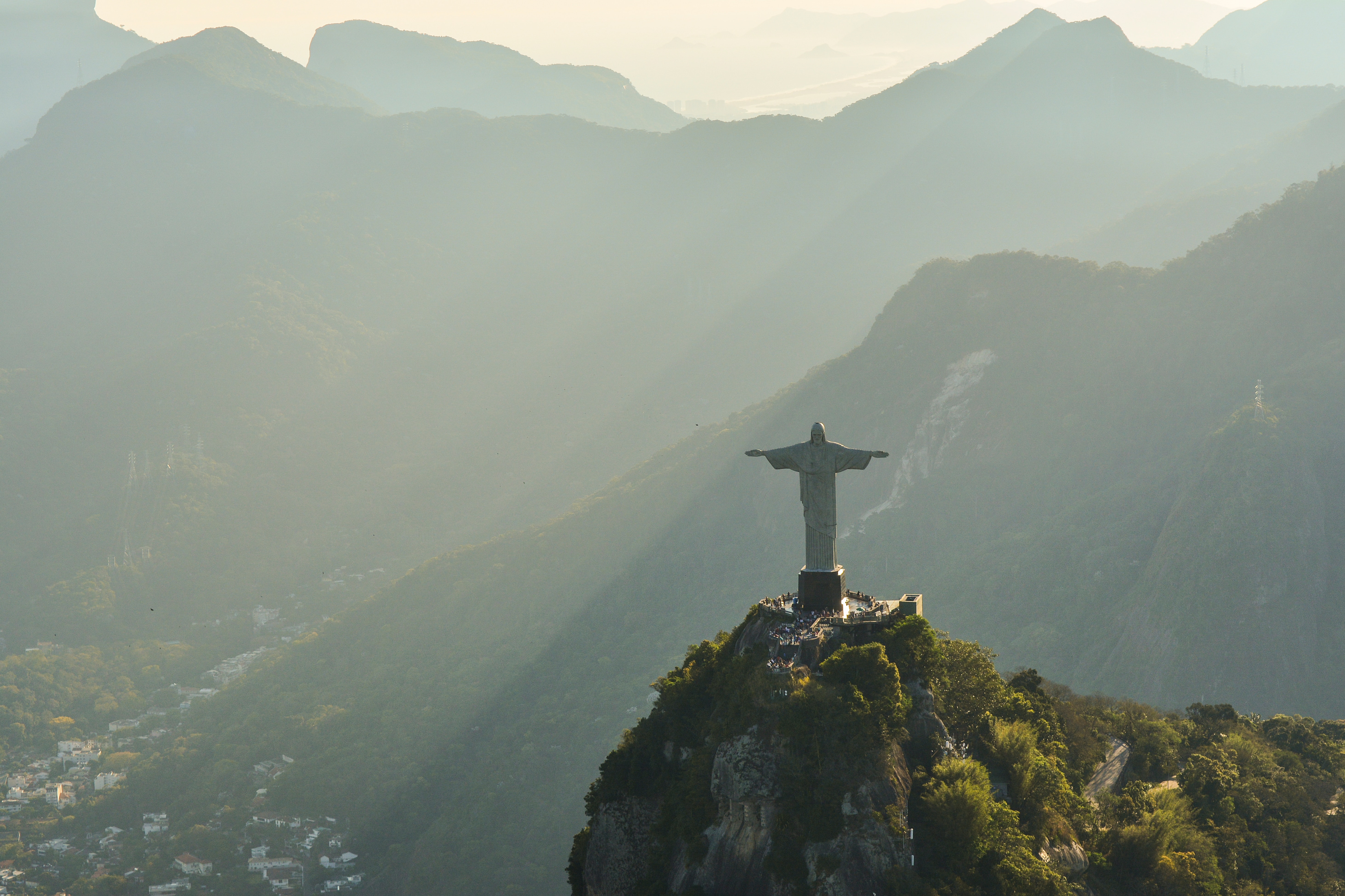 Cristo di rio de janeiro in brasile