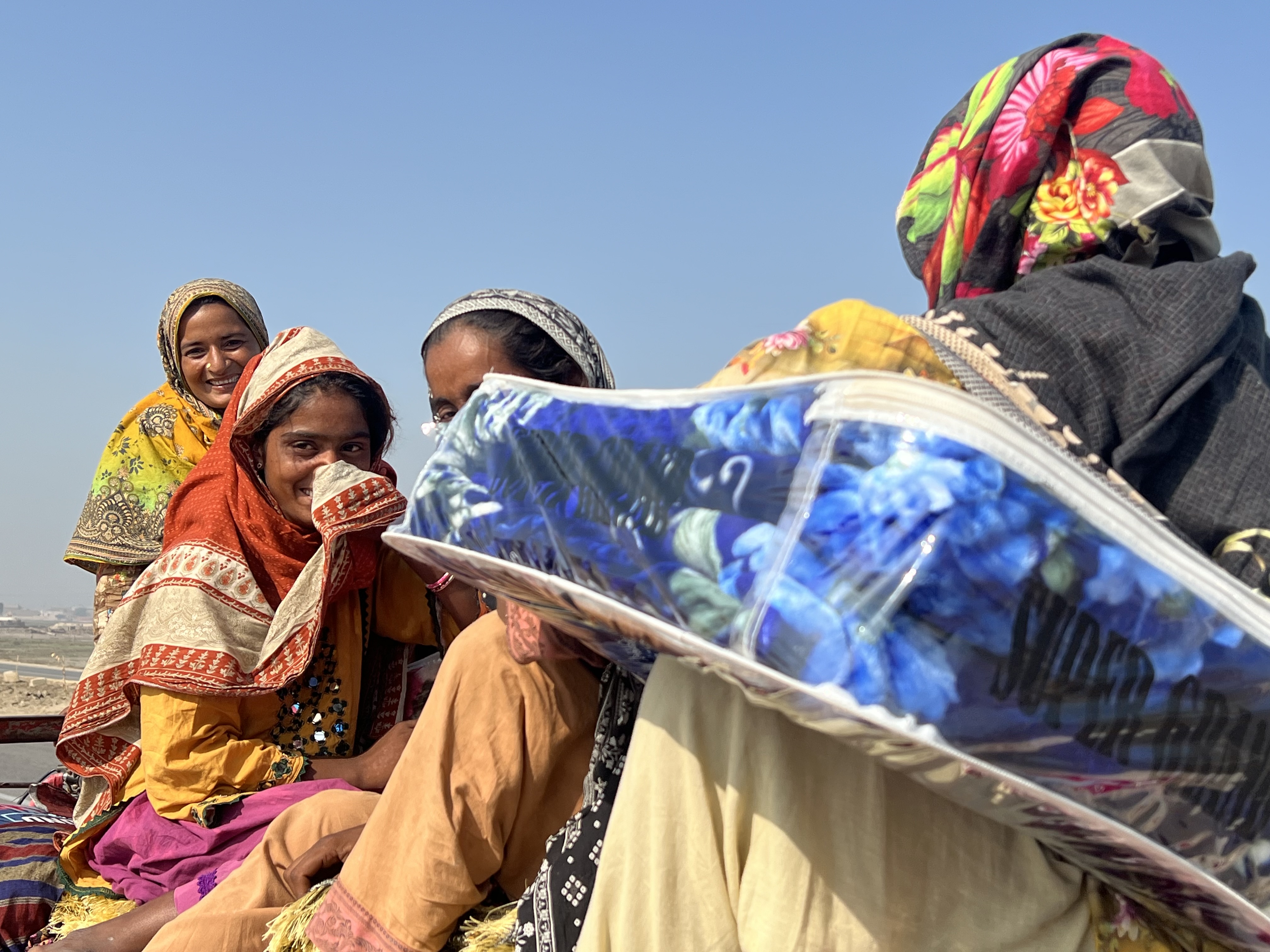 Donne di etnia Sindhi in Pakistan del Sud Donne di etnia Sindhi