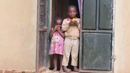 Bambini in Uganda