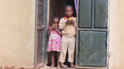 Bambini in Uganda