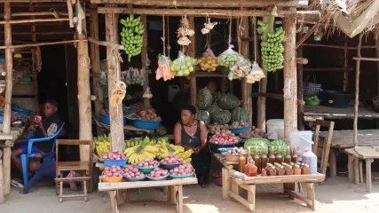 Market in Uganda