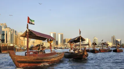 View of Deira quarter from Dubai creek