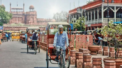 DELHI RISCIO FORTE ROSSO INDIA